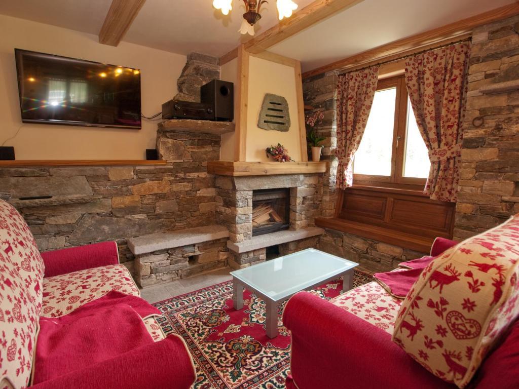 Villa Americana Chambres D'Hotes Champoluc Esterno foto