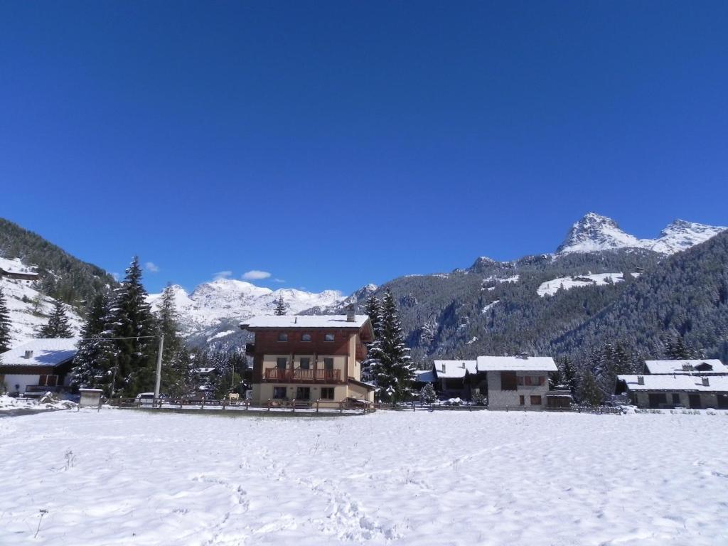 Villa Americana Chambres D'Hotes Champoluc Esterno foto